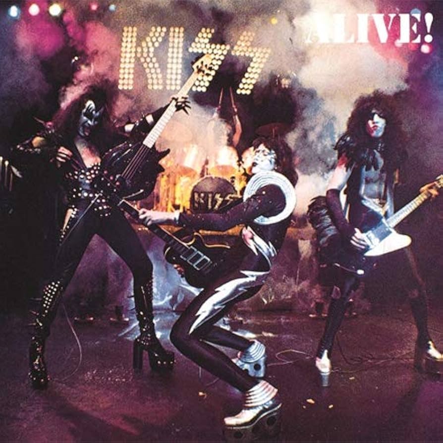 レア！！【'77年来日記念カレンダー付】KISS/Alive! 地獄の狂獣 Amazon.co.jp: アライヴ!~地獄の狂獣: ミュージック